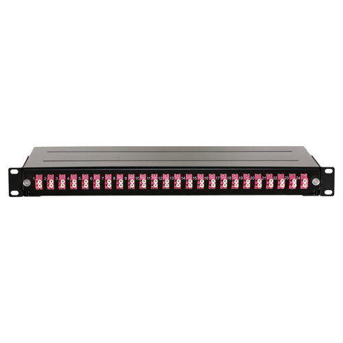 Loaded Fibre Patch Panel Om3 4 48 Fibre 24 X Lc Duplex Cablenet